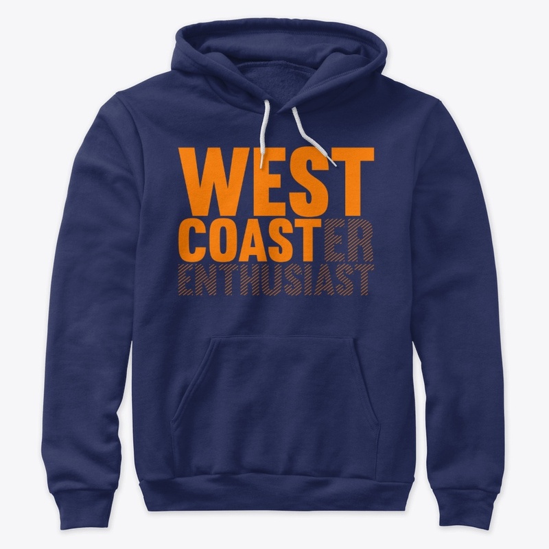 West Coaster Enthusiast - Orange Print