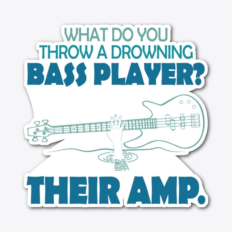 Drowning Bass Player