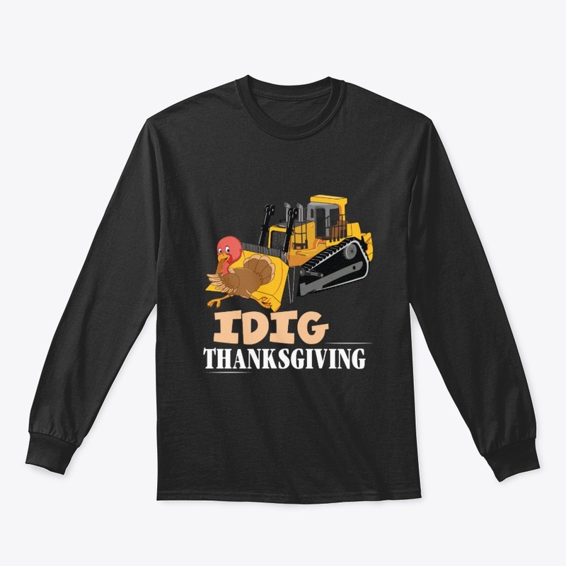 Kids I Dig Thanksgiving Bulldozer Toddle