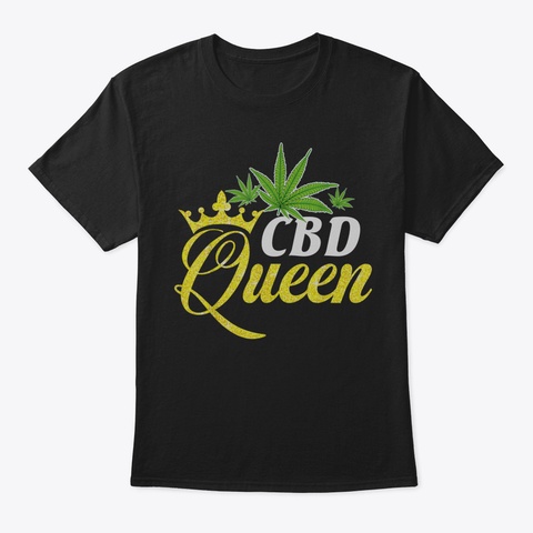 Womens Cbd Oil Dealer Shirt63 Black T-Shirt Front