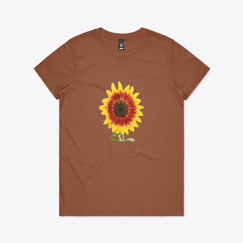 women sunflower T shirts 
