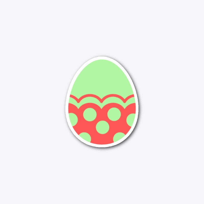 Easter Egg Sticker