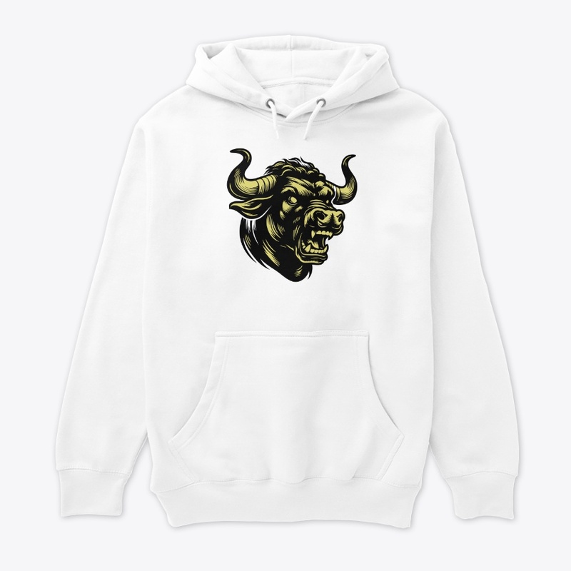 Rustic and Fierce Cow Graphic