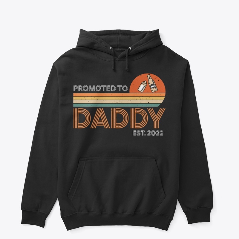 Promoted To Daddy Est 2022 Funny Gifts