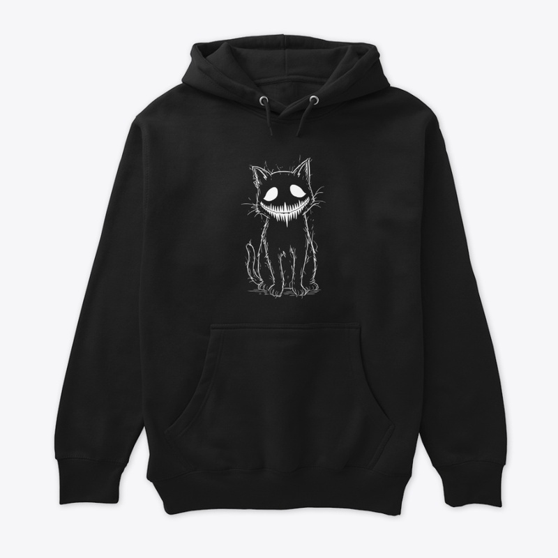 Minimal Spooky Cat
