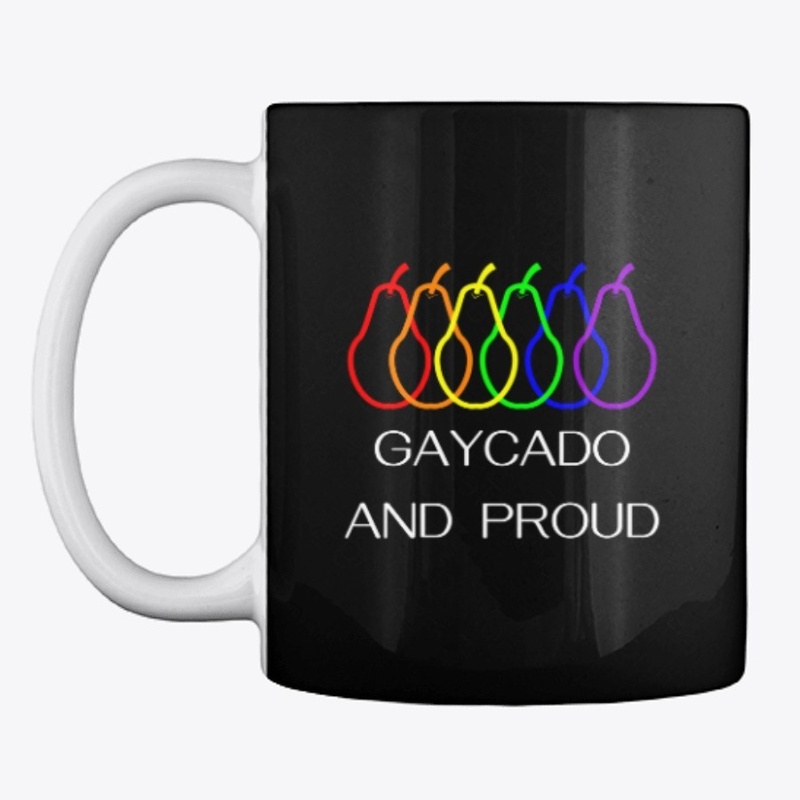 Rainbow Avocado And Proud!