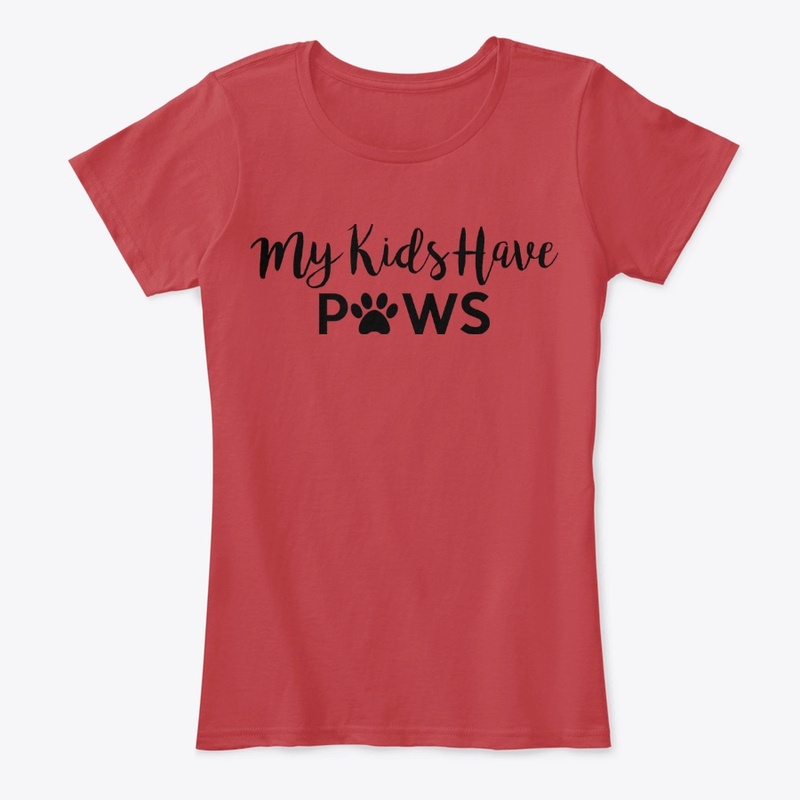 My kids have paws
