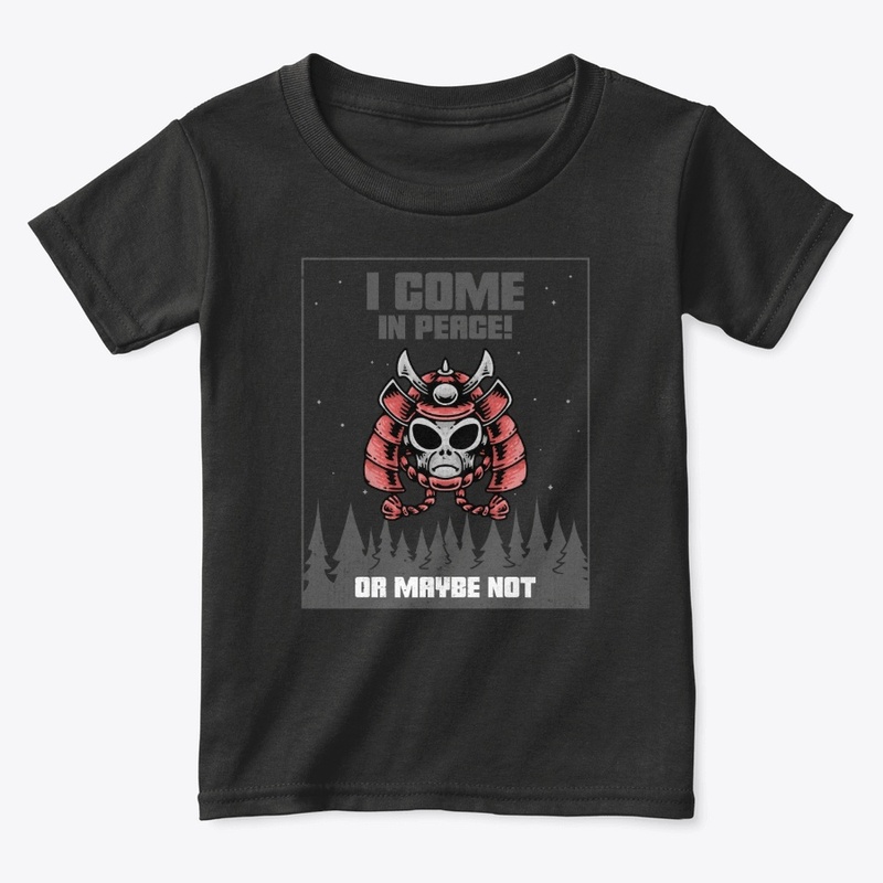 I Come in Peace Design