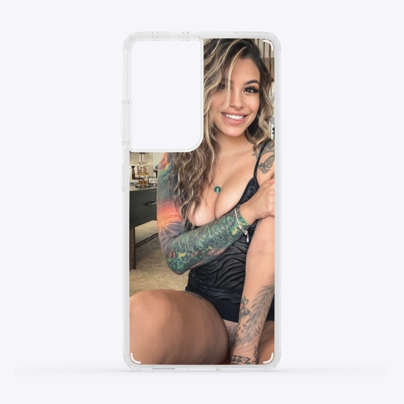 Selfie Samsung clear case