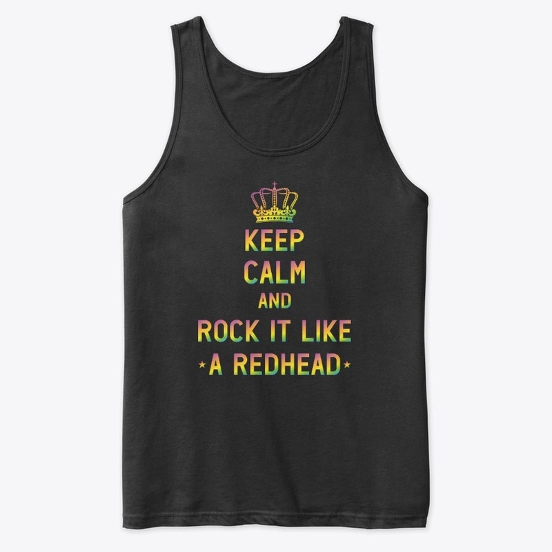 Rock It Like A Redhead Sticker