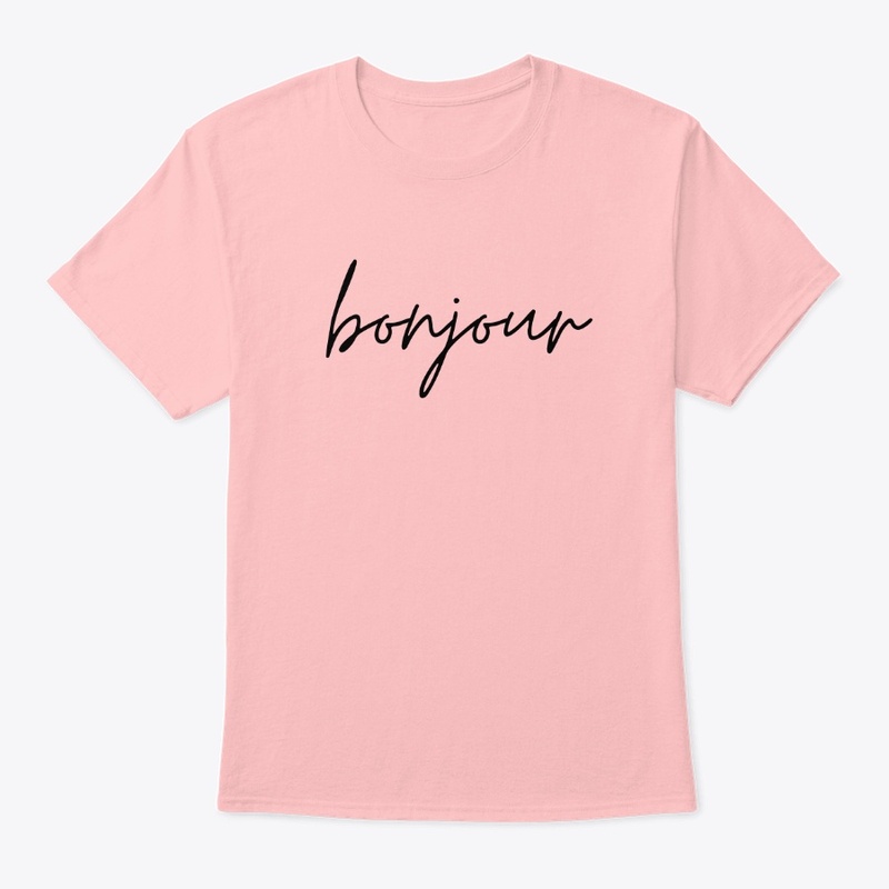 bonjour (black text)