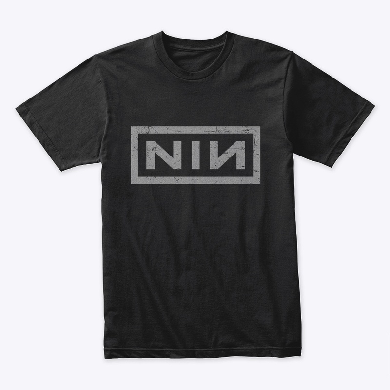 NIN (Distressed in Static Silver)