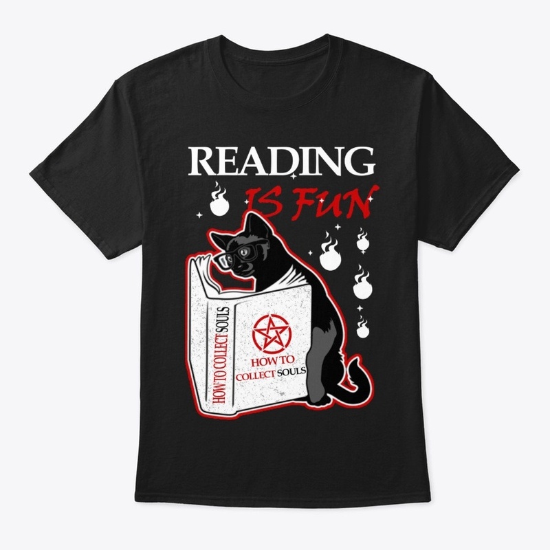 Shirt reading is fun cat lovers reader
