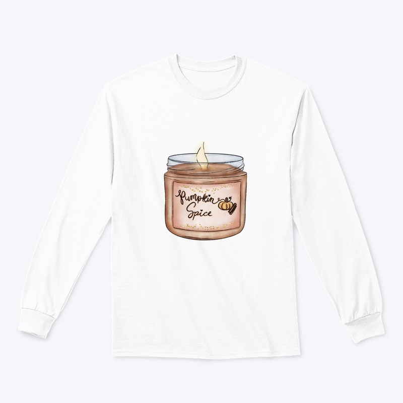 Pumpkin spice long sleeve shirt 