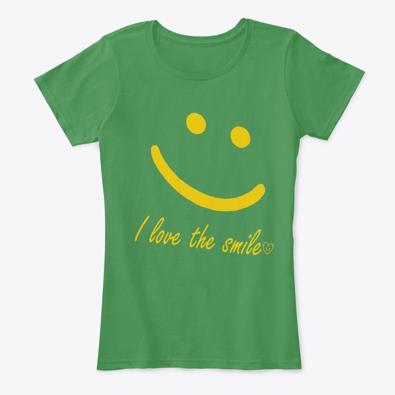 t-shirt i love the smile