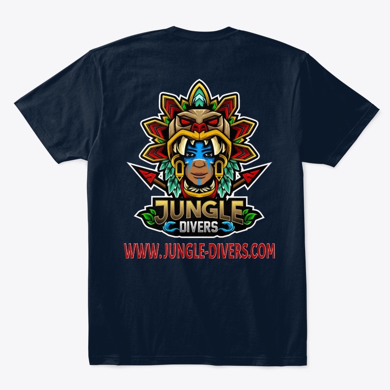 Jungle Divers T Shirt Logo Design