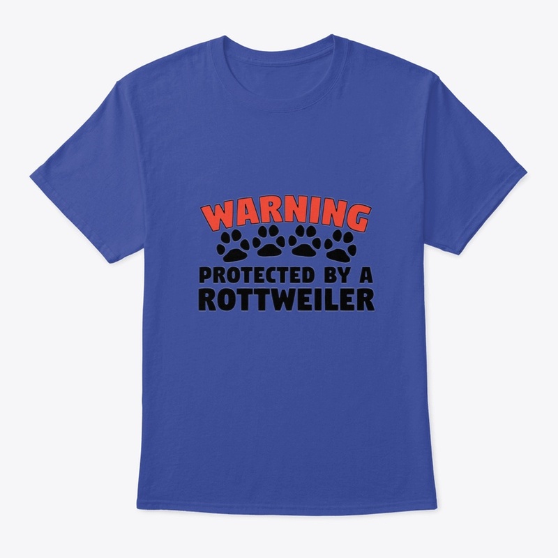Warning Protected By a Rottweiler