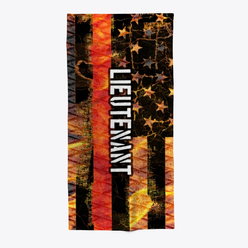 Lieutenant Firefighter Flag