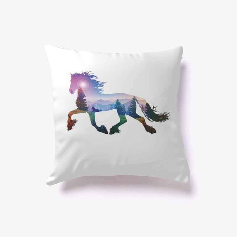 Horse in Trees