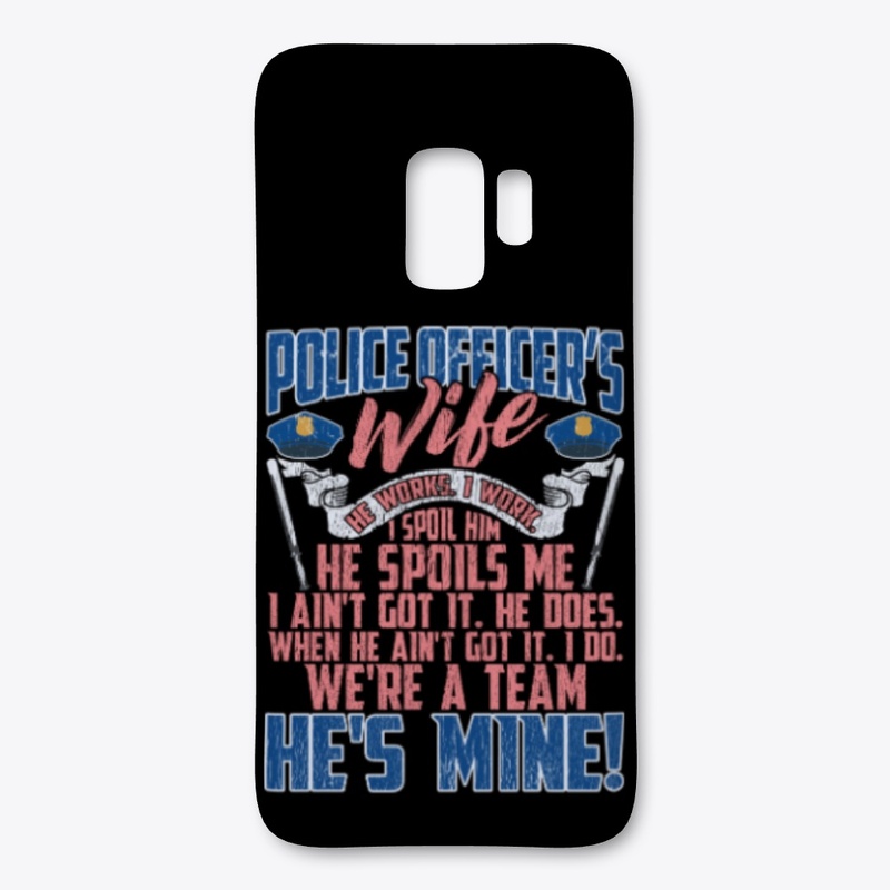 Lovely Police Officer's Wife We're Team