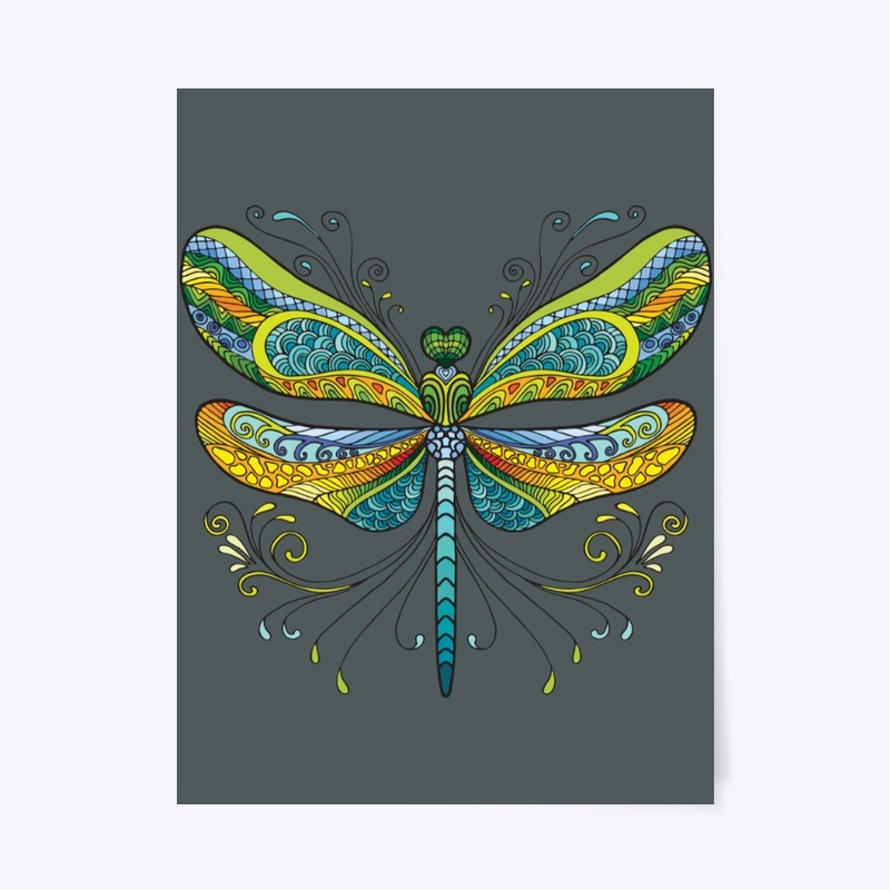 BEAUTIFUL DRAGONFLY