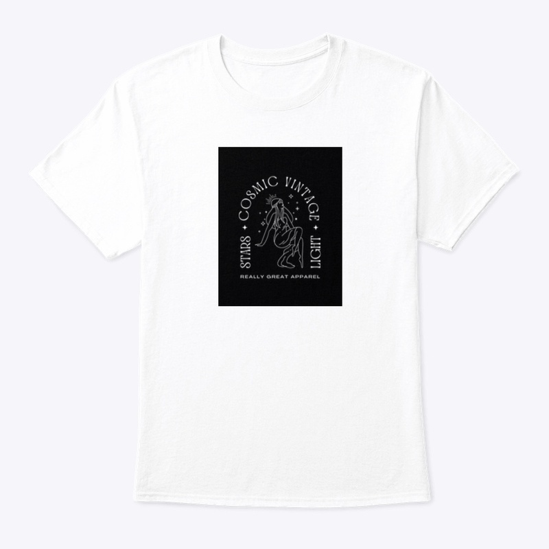 Minimalist Vintage Cosmic Girl T-shirt 