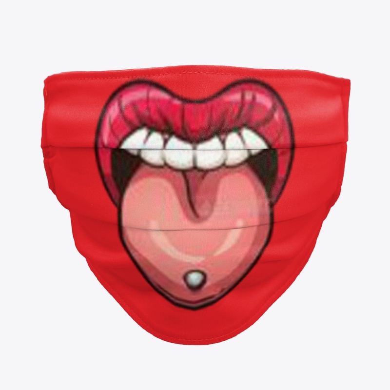 Tongue Design Face Mask