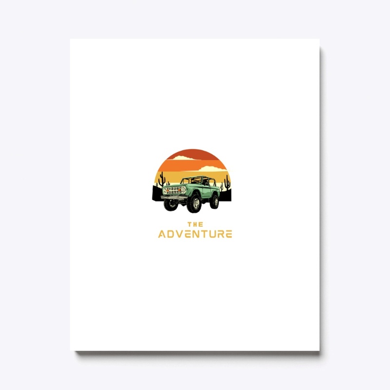 the adventure t-shirt design