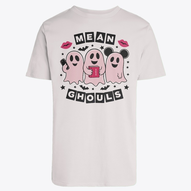 Mean Ghouls Cute Pink Ghost