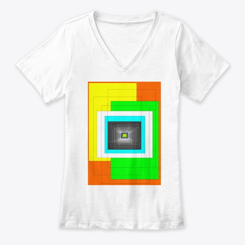 2D Digital Art Check T-Shirt