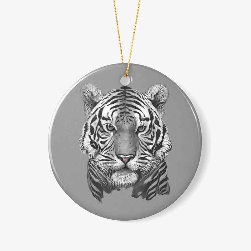 black and white tiger