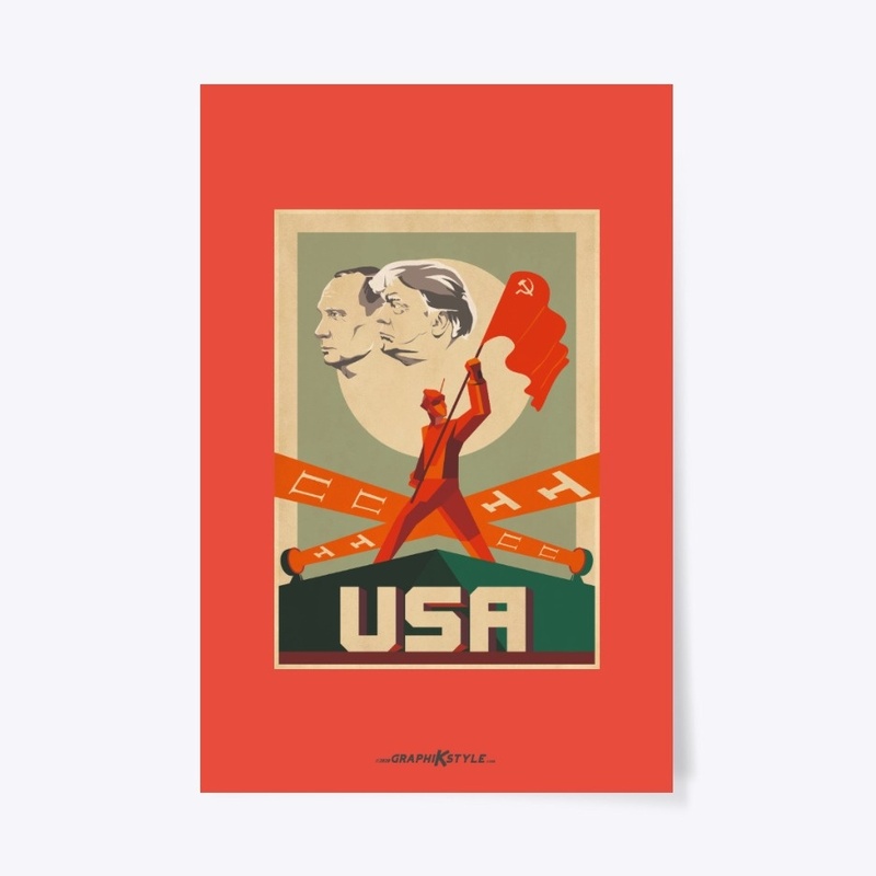 TrumPutin in the USSA, I mean USA! MAGA!