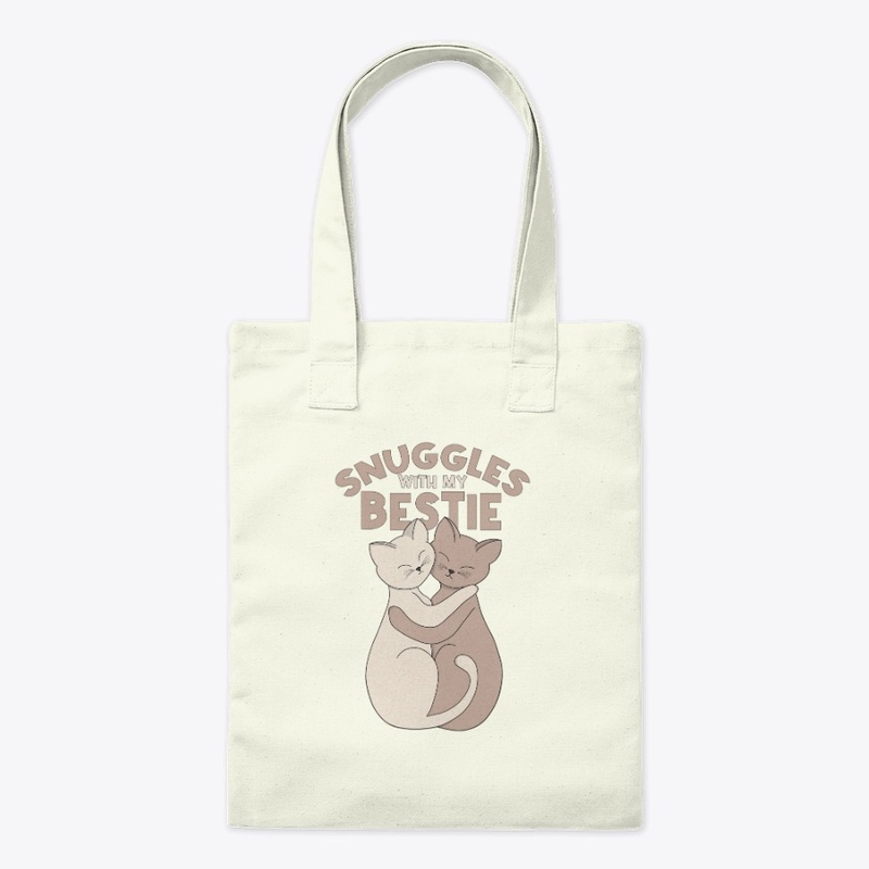 Snuggles with My Bestie Cat Design