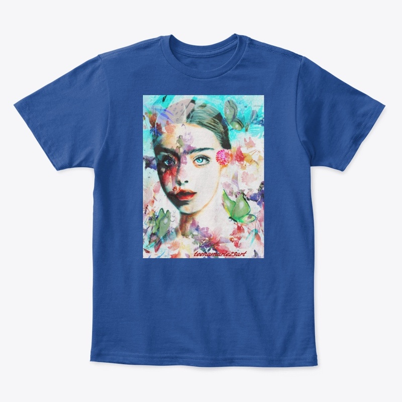 Girl in flowers