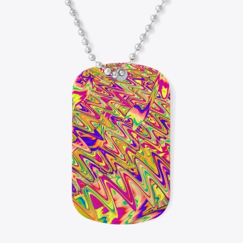 Psychedelic Colorful Neon Abstract Art
