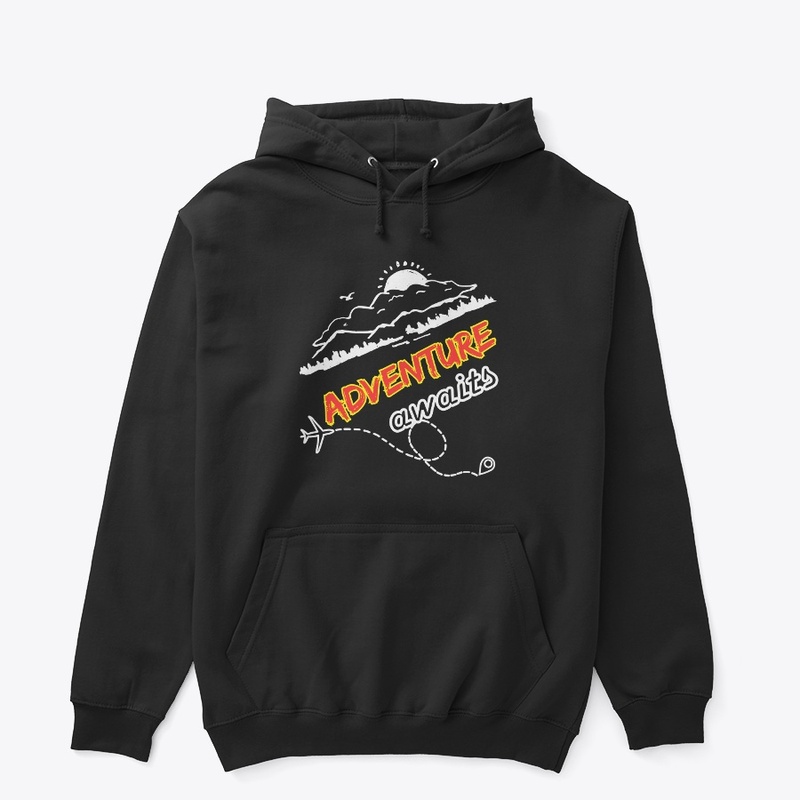 "Adventure Awaits" for travel lovers