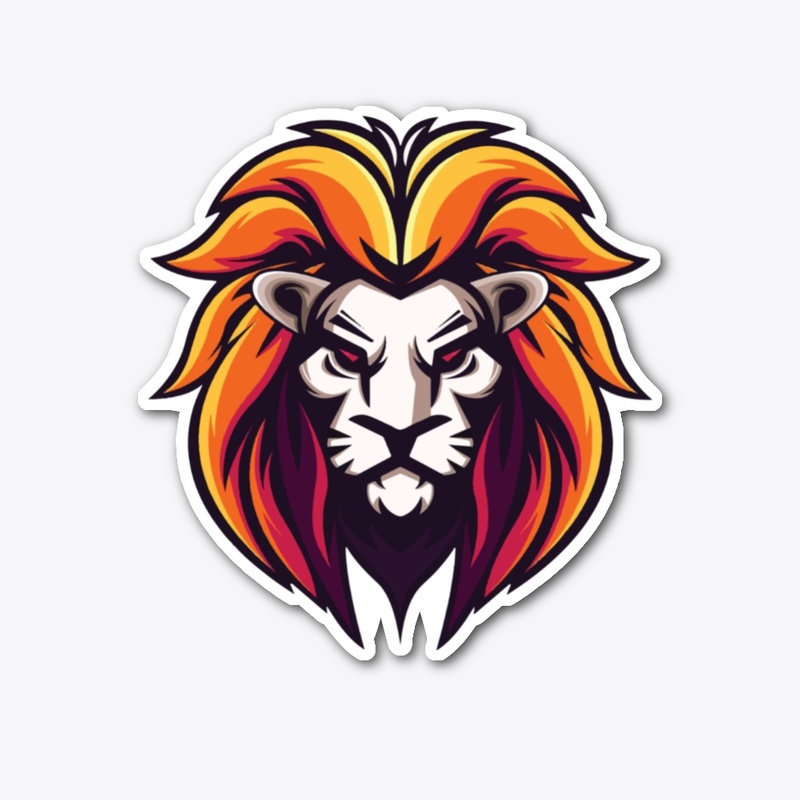 Skull head Sticker