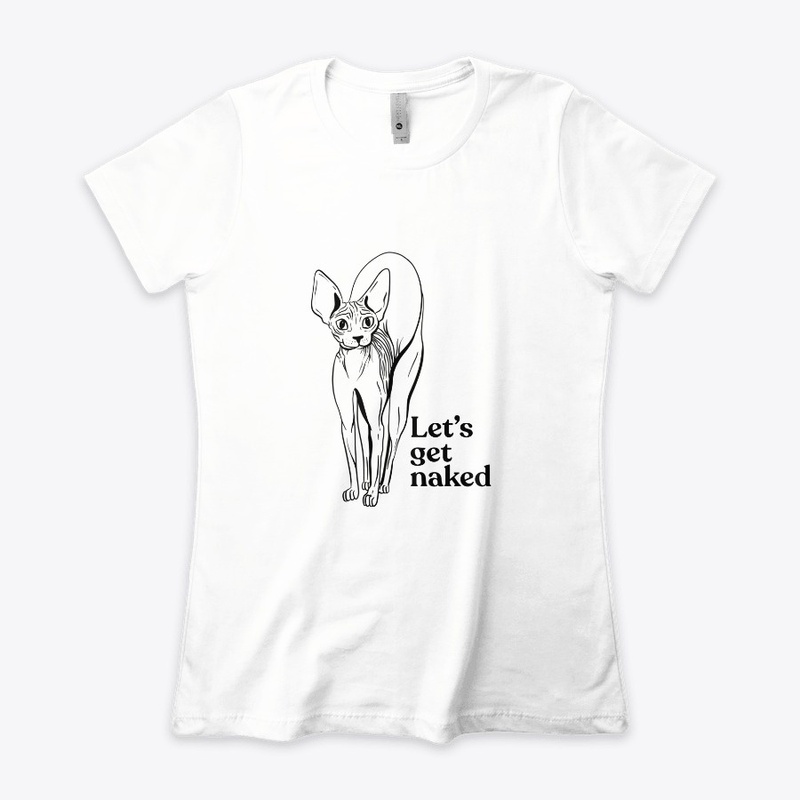 Let's Get Naked - Dead Sphynx Cat in a F