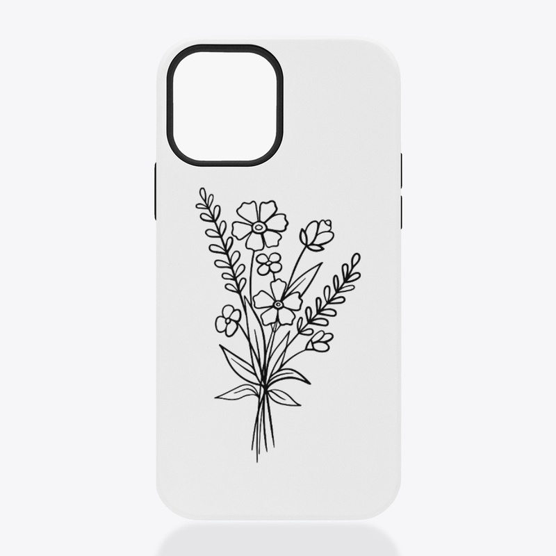 Wild Flower Shirt, Simplistic Flower