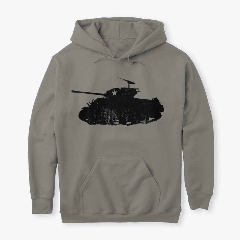 M4A3E8  Sherman Tank Unisex Hoodie