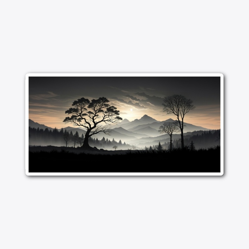 Misty Mountain Dawn
