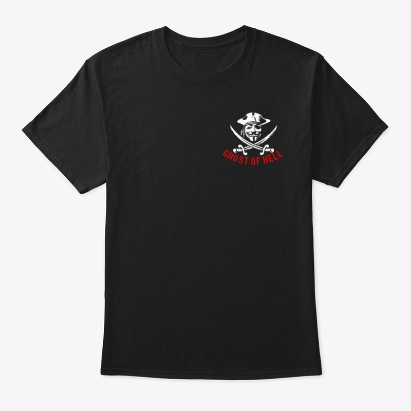 Ghost of hell design t-shirts 