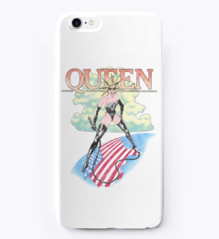 Queen Official Flag Vintage