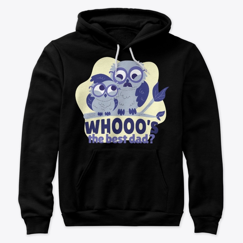 Funny Owl Dad Gift, Whooo's the Best Dad
