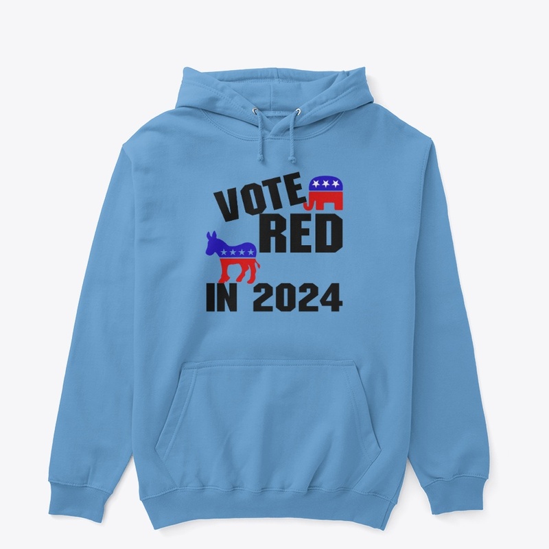 Brilliant Vote RED in 2024 Design