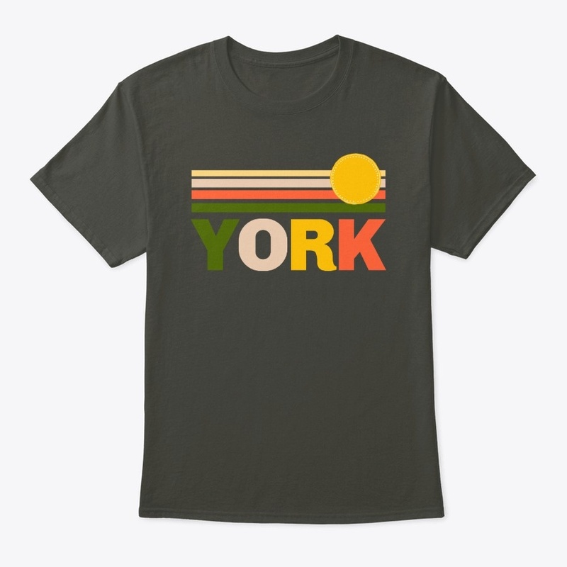 "Vintage York" T Shirt and Gift Items