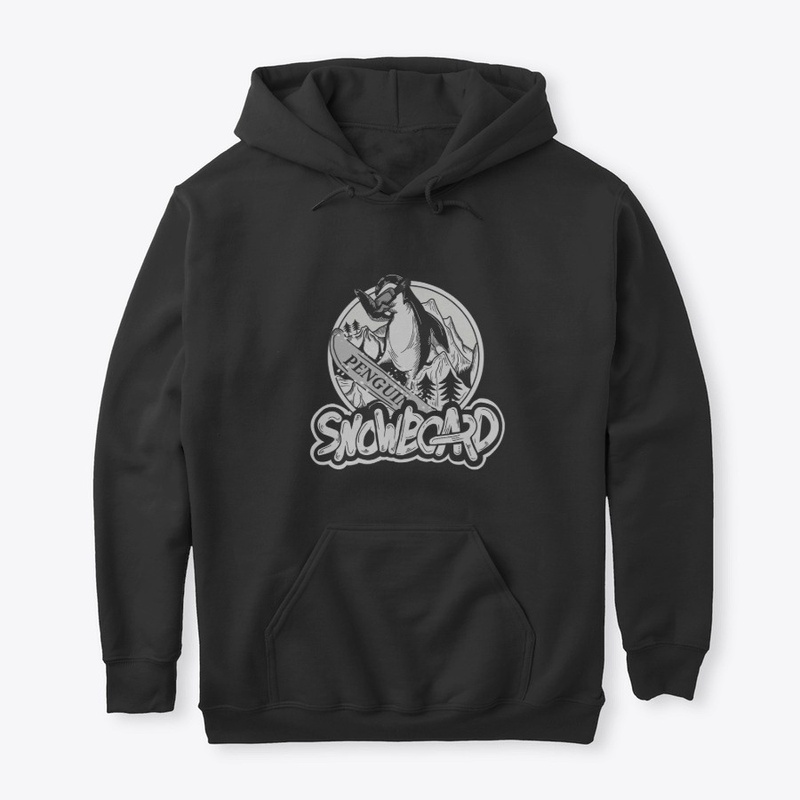 Snowboard Penguin