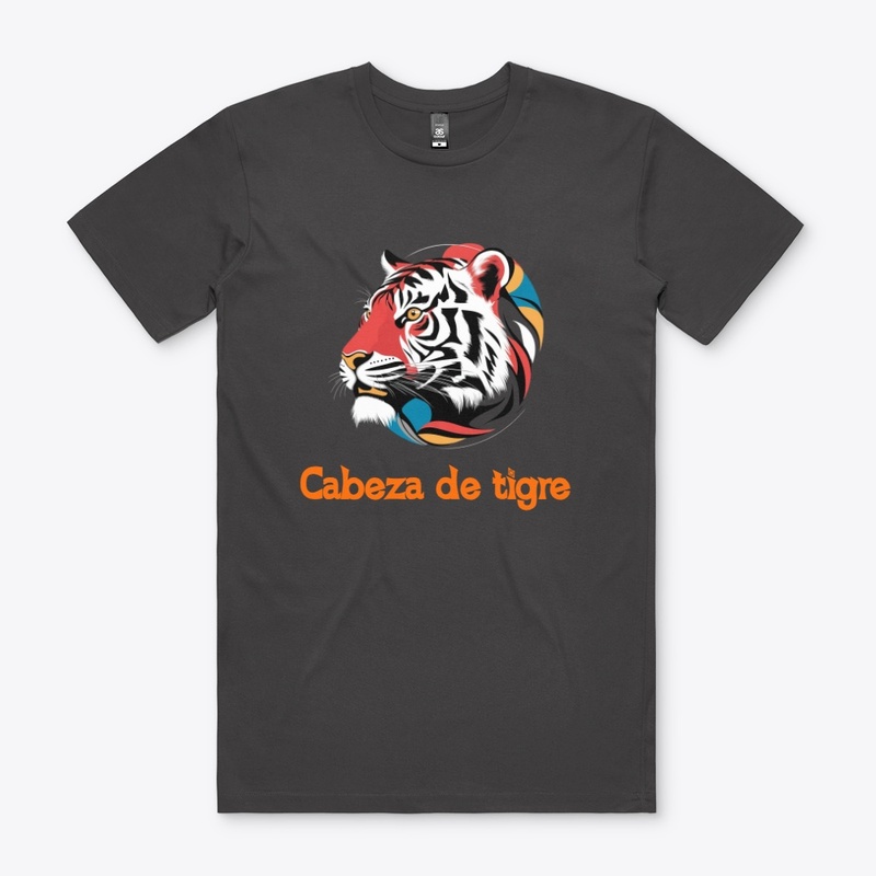 Cabeza de tigre-T-Shirt, 
