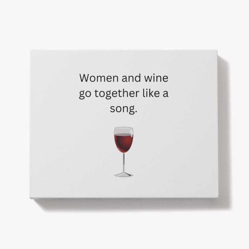 women and wine