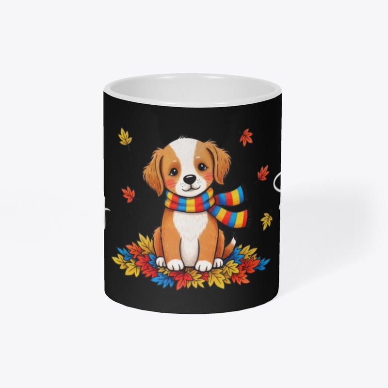 Retriever-Welpe im Vintage-Stil